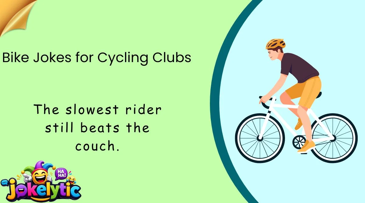 Bike Jokes for Cycling Clubs