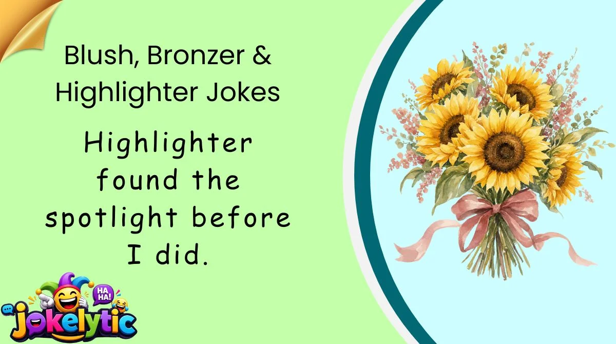 Blush, Bronzer & Highlighter Jokes