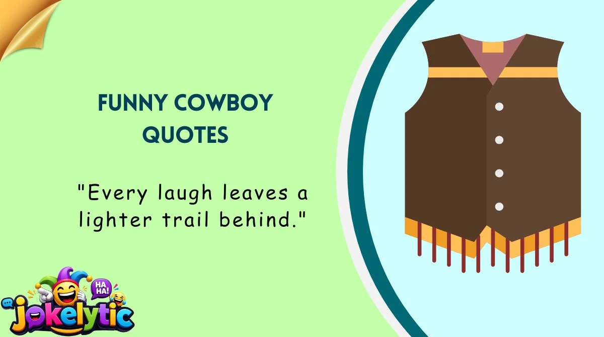 Funny Cowboy Quotes