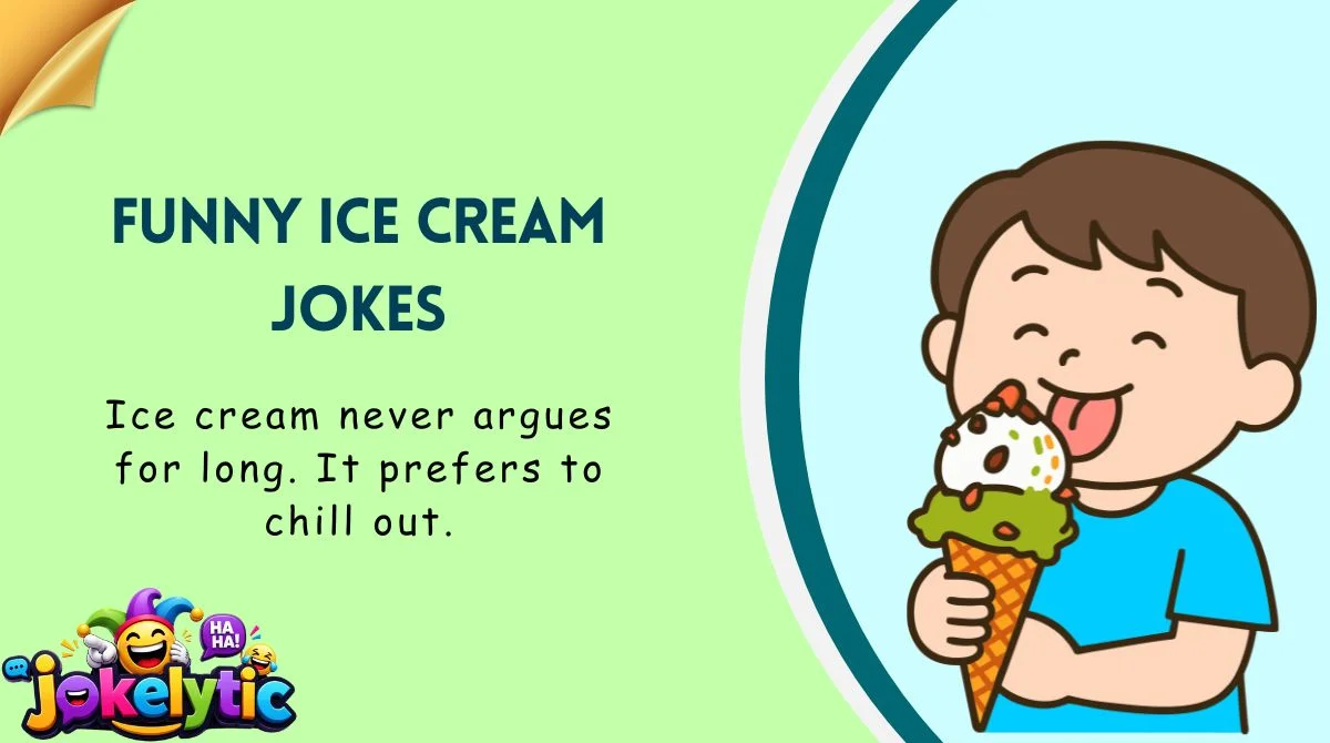 Funny Ice Cream Jokes