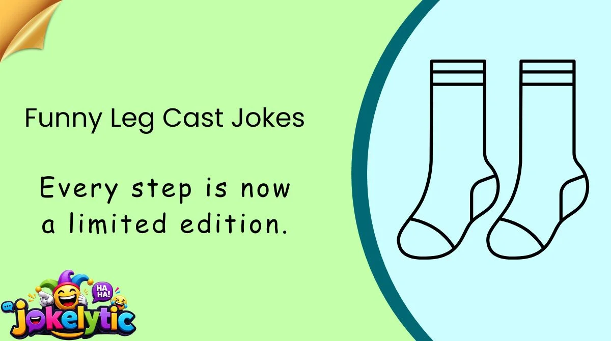 Funny Leg Cast Jokes