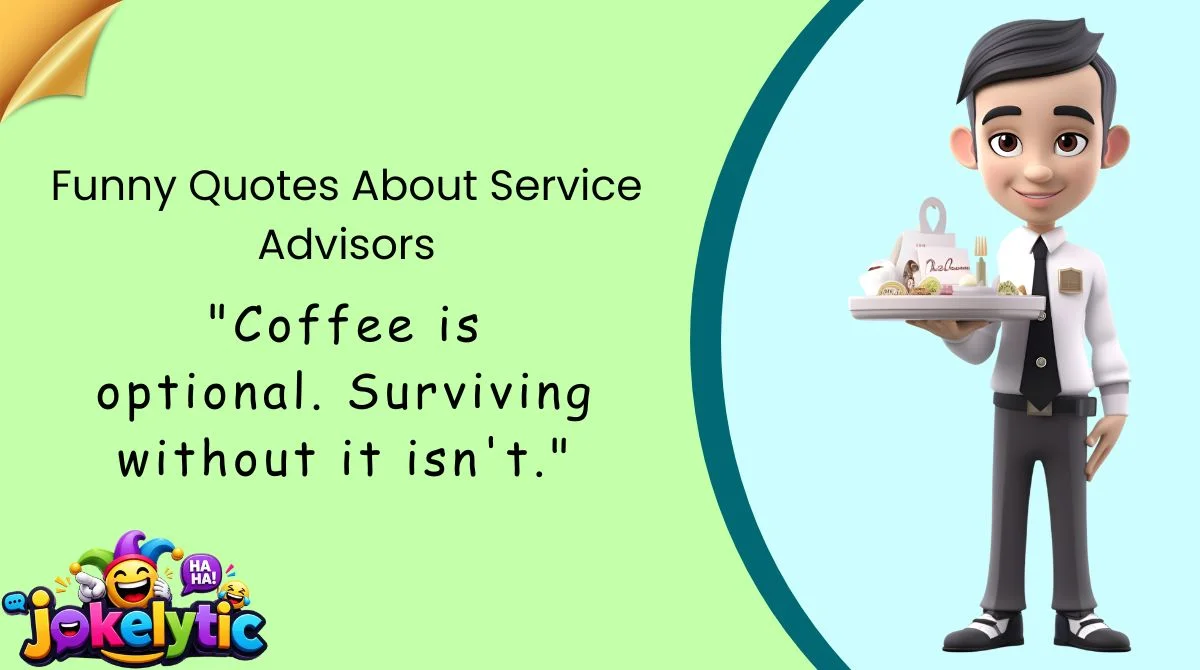 Funny Quotes About Service Advisors