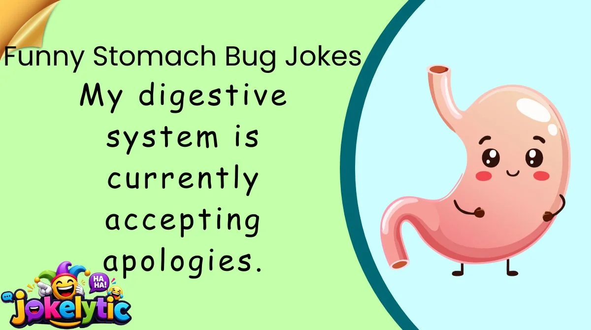Funny Stomach Bug Jokes