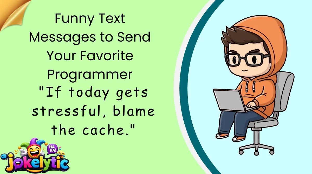 Funny Text Messages to Send Your Favorite Programmer