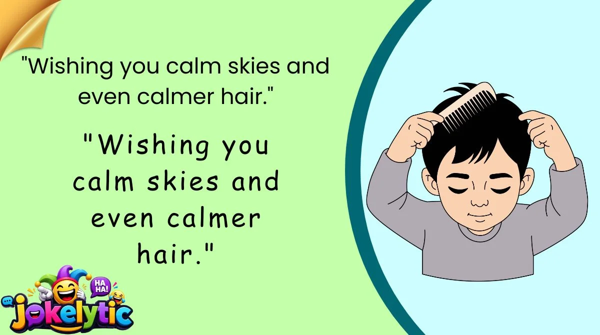 Funny Comb Over Greeting Card Messages