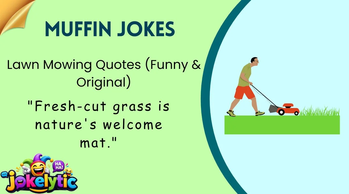 Lawn Mowing Quotes (Funny & Original)