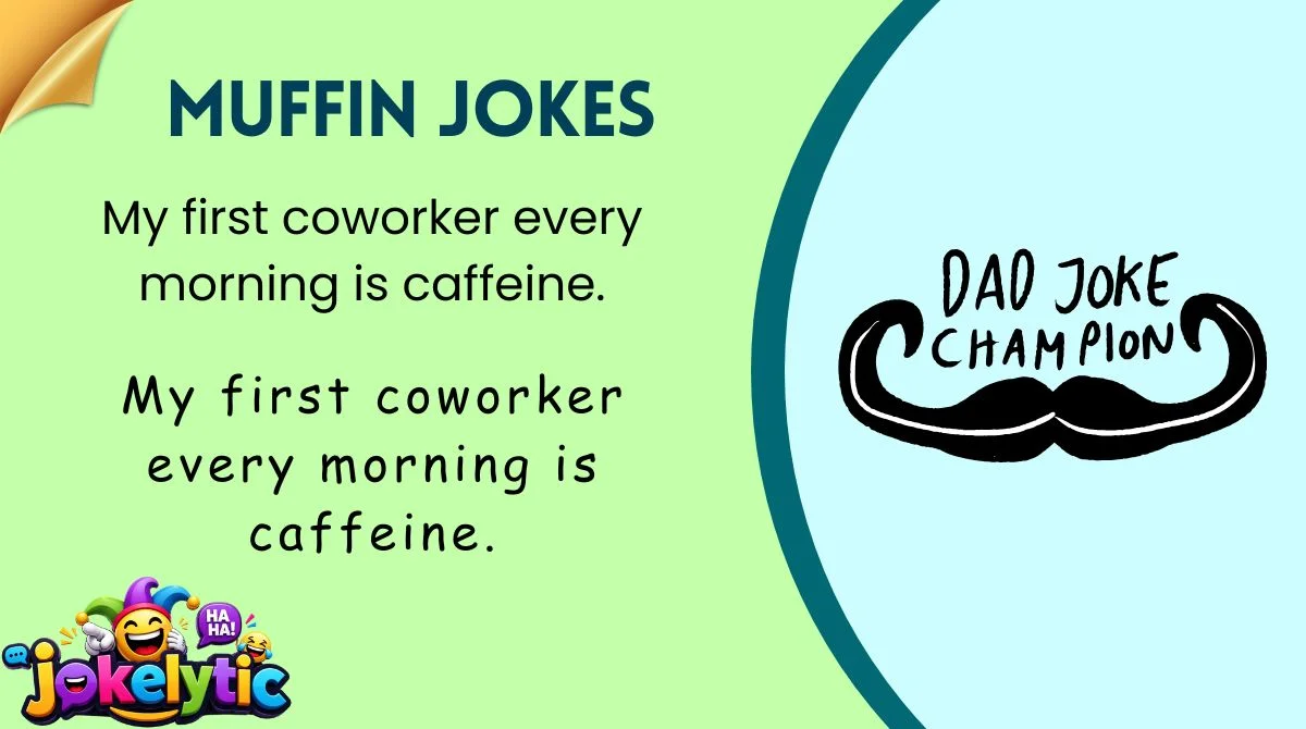 My first coworker every morning is caffeine.