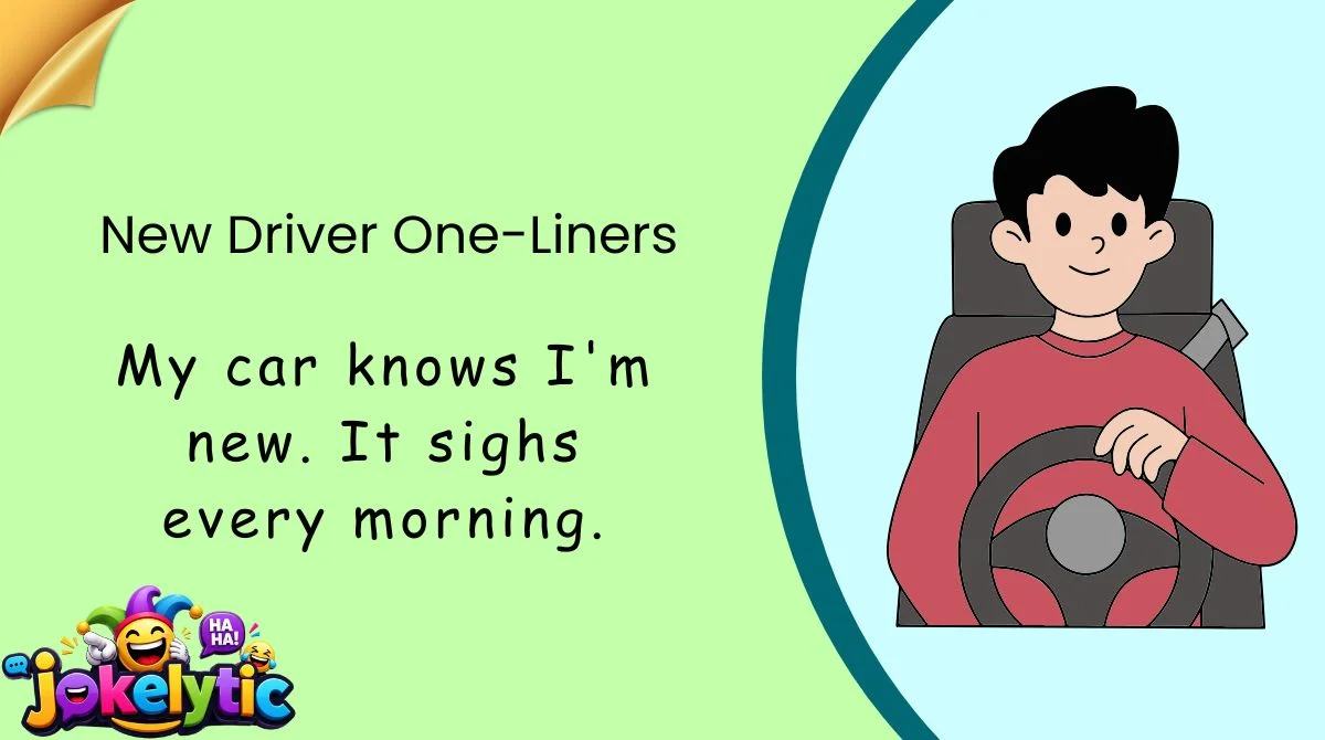 New Driver One-Liners