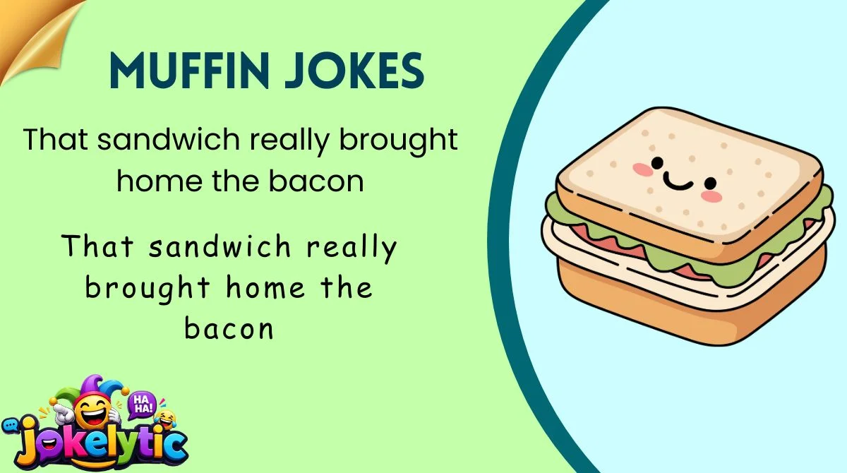 That sandwich really brought home the bacon