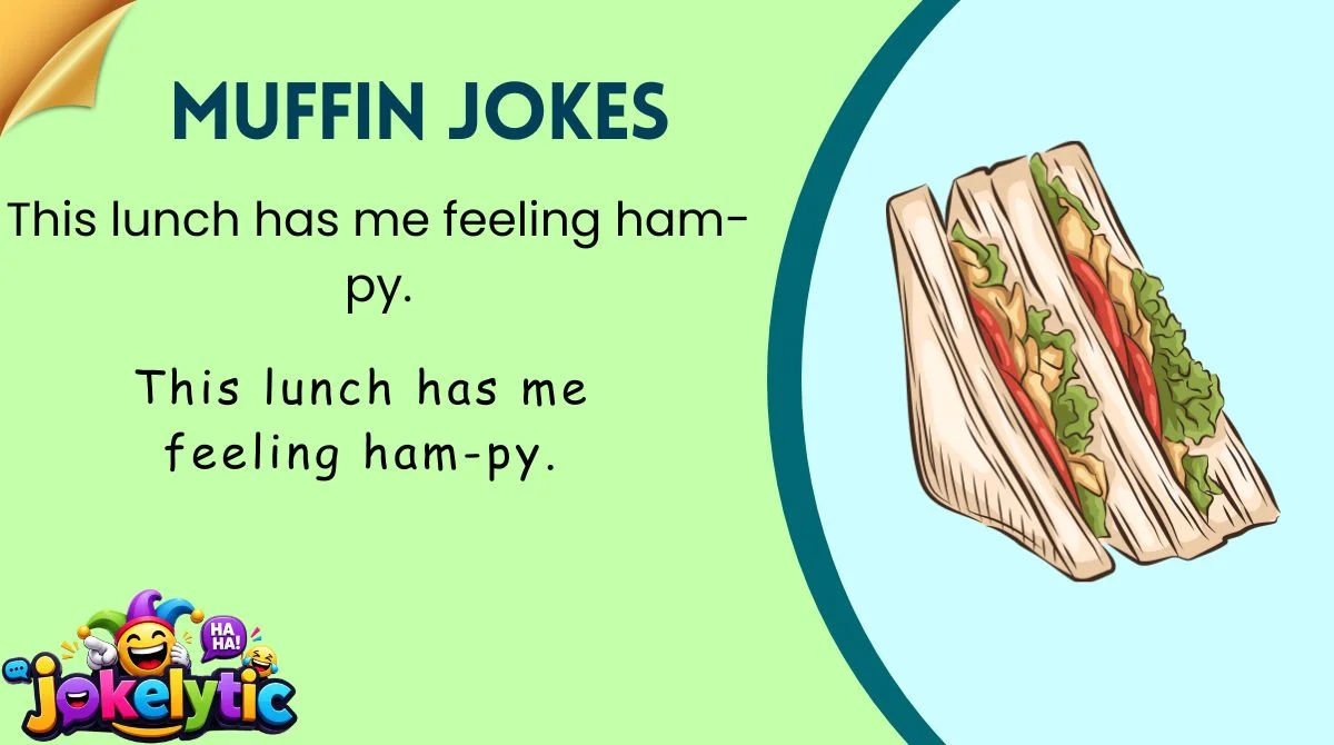 This lunch has me feeling ham-py.
