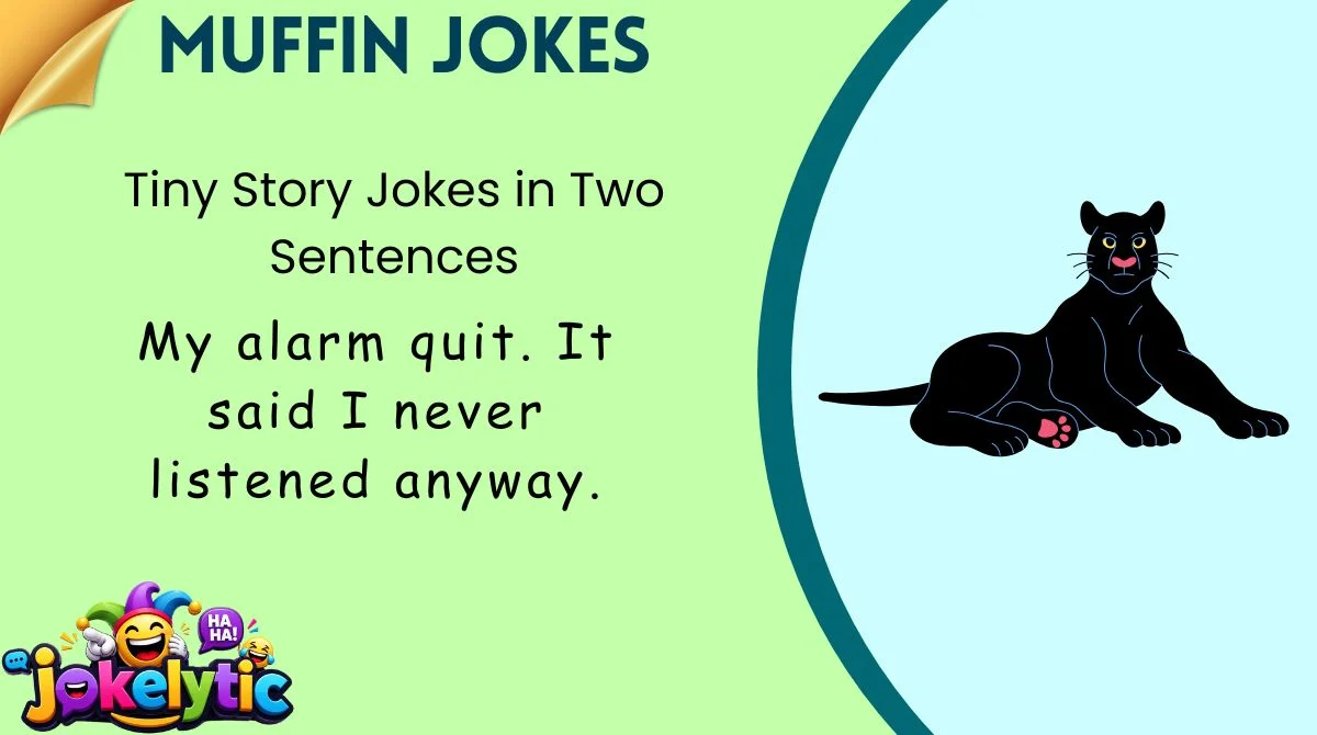 Tiny Story Jokes in Two Sentences