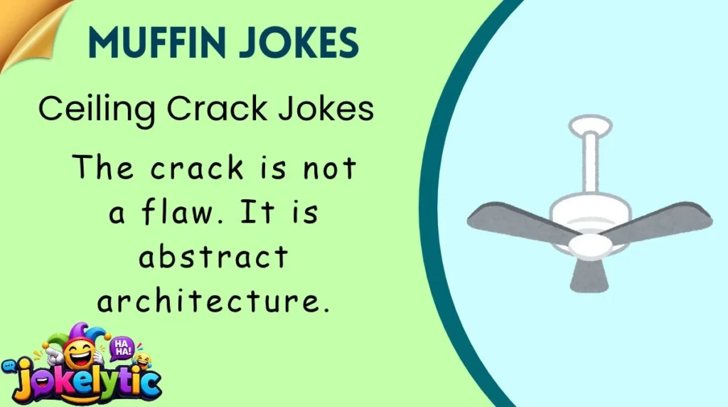 Ceiling Crack Jokes