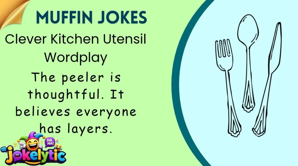 Clever Kitchen Utensil Wordplay