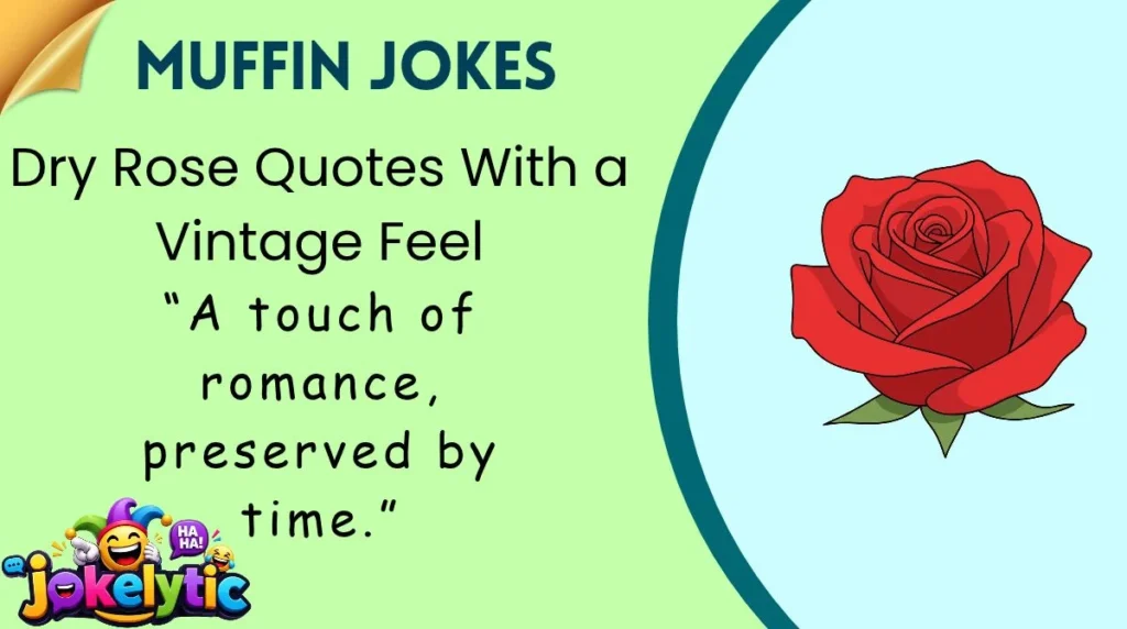 Dry Rose Quotes With a Vintage Feel