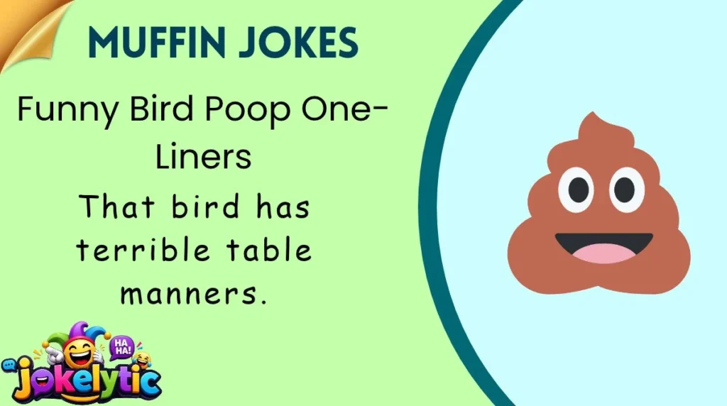 Funny Bird Poop One-Liners