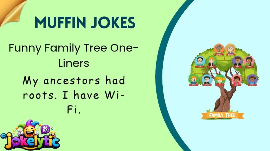 Funny Family Tree One-Liners