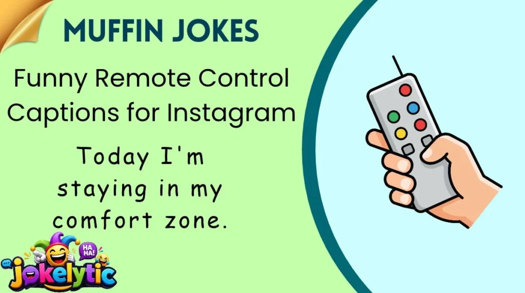 Funny Remote Control Captions for Instagram
