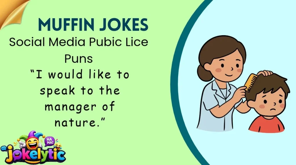 Social Media Pubic Lice Puns