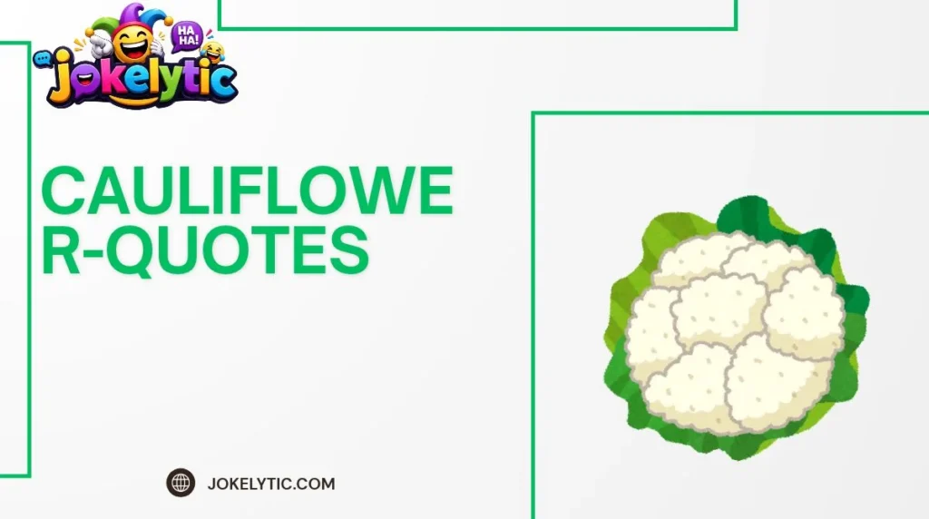 Cauliflower Instagram Captions