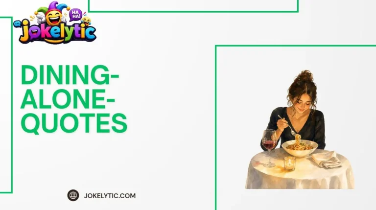 Dining Alone Quotes